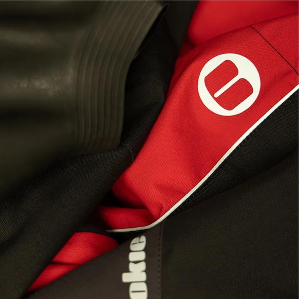 2026 Nookie Fusion Latex Tørdragt DR51 - Black / Rød